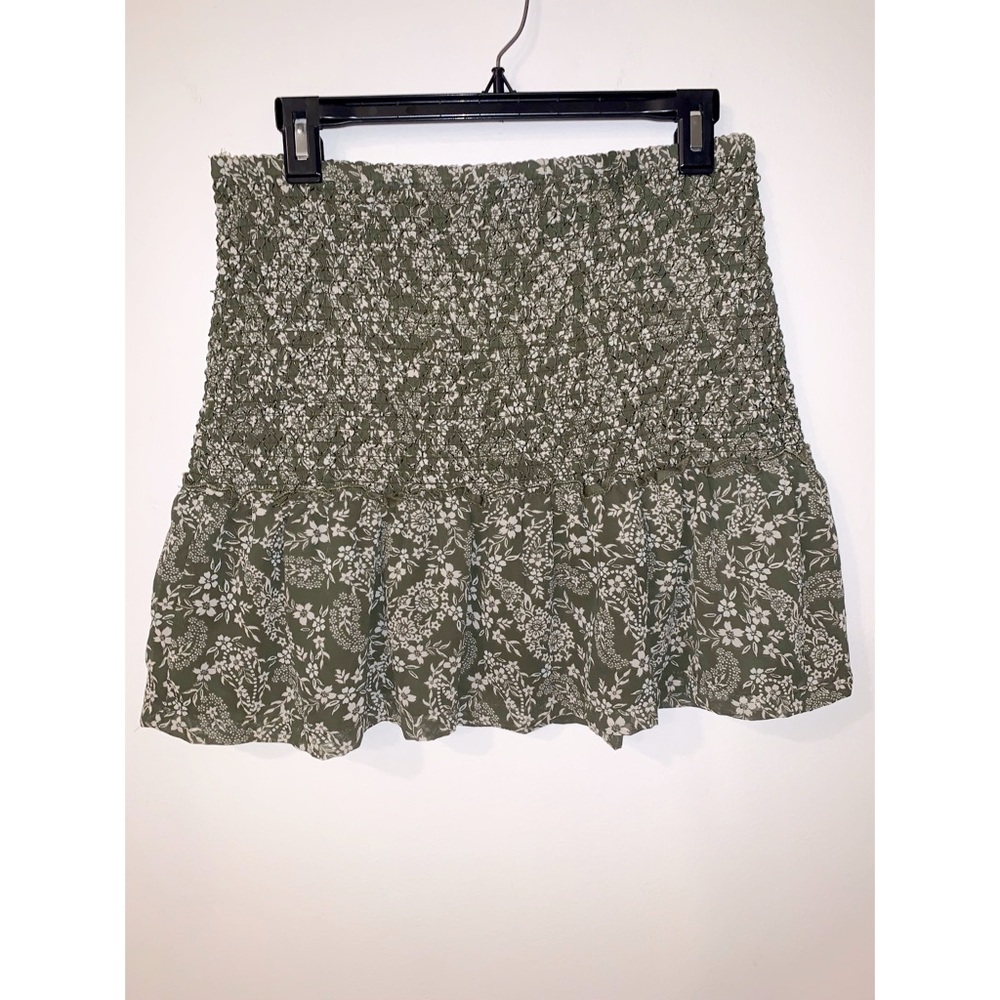 Cotton On - Skirt - Women’s Size 4 | Green & White ~ trendy Skirt | Fashion